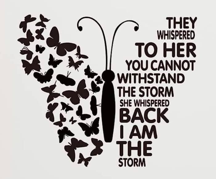 A representation of Kristina's strength even in the face of sepsis